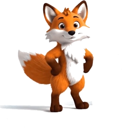 The Mjanja Technologies fox mascot