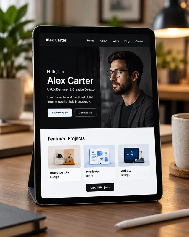 Web design sample 3