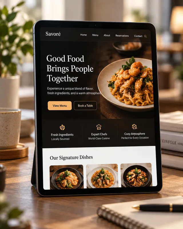 Web design sample 4