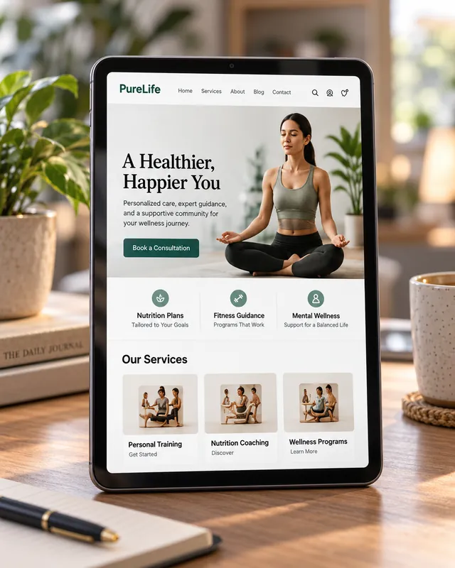 Web design sample 7