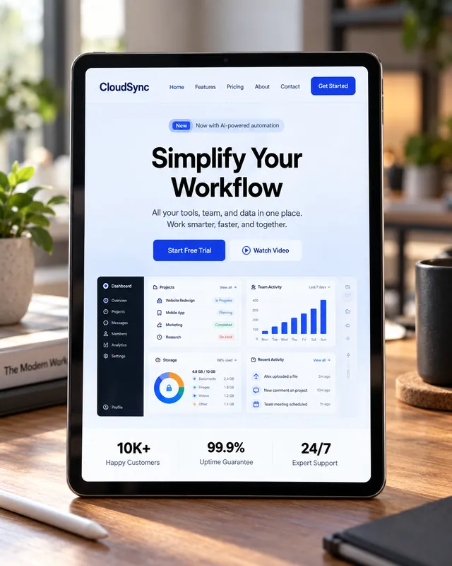 Web design sample 9